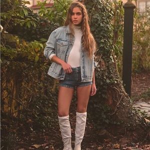 Free People Trucker Jacket